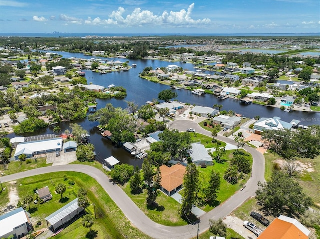 301 Carlyle Blvd, Ruskin, FL 33570 - aerial view of residential area with a large body of water