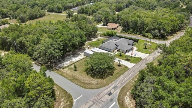 10721 N Ocean Dr, Dunnellon, FL 34434 - drone / aerial view of a forest