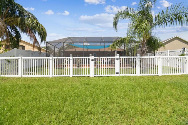 31244 Baclan Dr, Wesley Chapel, FL 33545 - view of fenced backyard