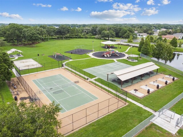 31244 Baclan Dr, Wesley Chapel, FL 33545 - bird's eye view of a tree filled landscape