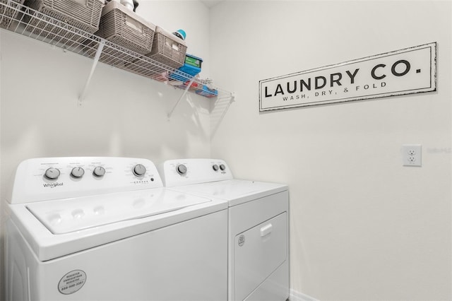 9098 Forge Breeze Loop, Wesley Chapel, FL 33545 - laundry room with washer and dryer