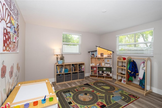 615 6th Ave N, Safety Harbor, FL 34695 - recreation room featuring wood finished floors and healthy amount of natural light