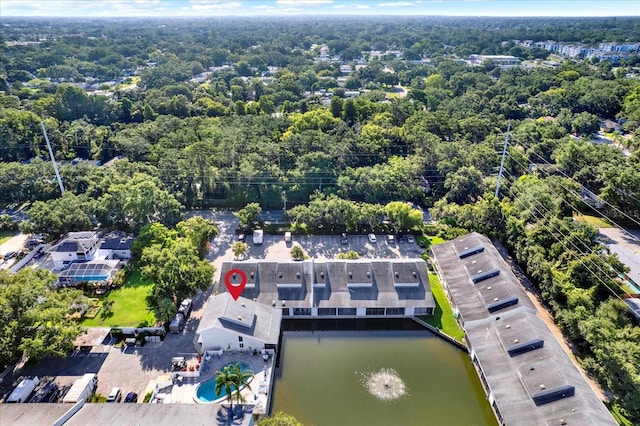 500 New York Ave Unit 22, Dunedin, FL 34698 - bird's eye view of a large body of water and a forest