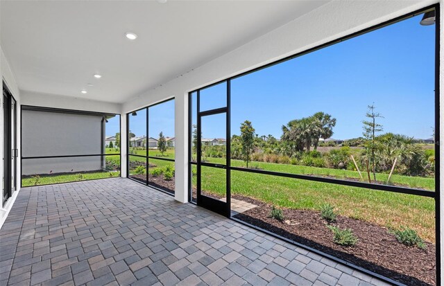 6133 Wire Grass Ct, Nokomis, FL 34275 - view of unfurnished sunroom