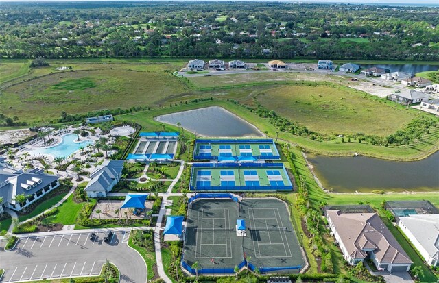 6133 Wire Grass Ct, Nokomis, FL 34275 - drone / aerial view of a large body of water