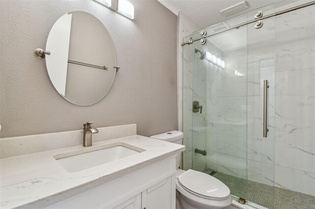 8080 112th St Unit 108, Seminole, FL 33772 - full bathroom featuring a marble finish shower and vanity