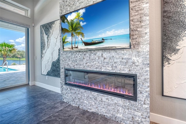12902 SW 138th Loop, Dunnellon, FL 34432 - detailed view of a stone fireplace