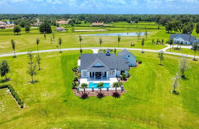 12902 SW 138th Loop, Dunnellon, FL 34432 - view from above of property with a nearby body of water and a pool area