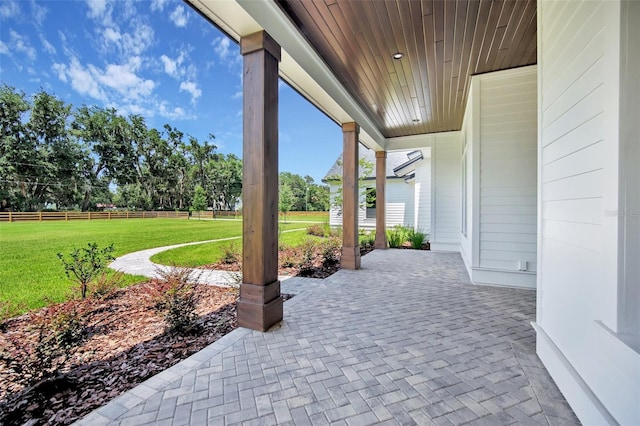 937 Old Welcome Rd, Lithia, FL 33547 - view of patio