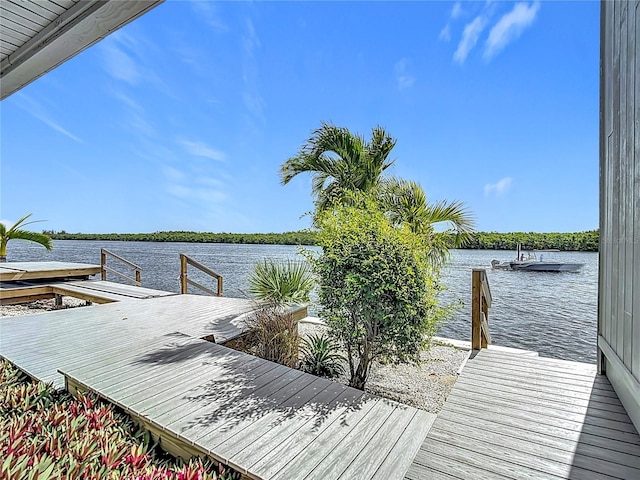 809 Bahia Del Sol Dr Unit 72, Ruskin, FL 33570 - dock area featuring a water view