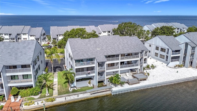 809 Bahia Del Sol Dr Unit 72, Ruskin, FL 33570 - aerial view of residential area with a large body of water