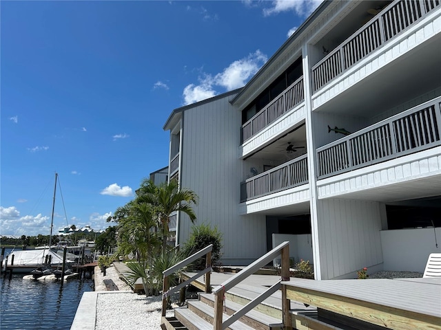 809 Bahia Del Sol Dr Unit 72, Ruskin, FL 33570 - view of building exterior with a water view
