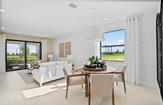 14317 Eagle Branch Dr, Nokomis, FL 34275 - dining space with recessed lighting