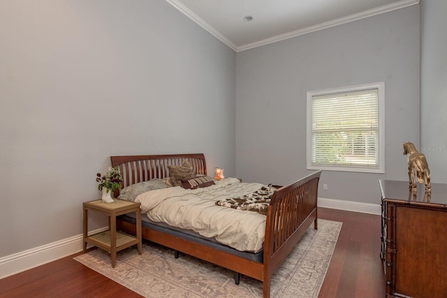 11430 Trotting Down Dr, Odessa, FL 33556 - bedroom featuring wood finished floors and crown molding