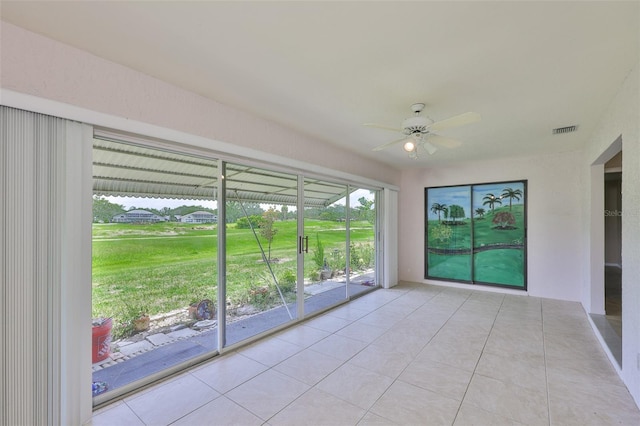 2609 Lancaster Dr, Sun City Center, FL 33573 - view of unfurnished sunroom