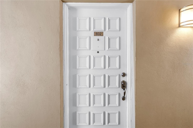 700 Beach Dr NE Unit 602, Saint Petersburg, FL 33701 - property entrance featuring stucco siding