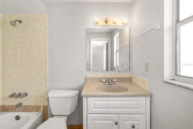202 Peacock Ln Unit B, Holmes Beach, FL 34217 - bathroom featuring vanity and bathing tub / shower combination