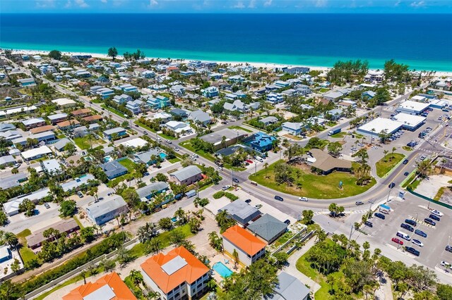 202 Peacock Ln Unit B, Holmes Beach, FL 34217 - aerial view of property's location featuring a nearby body of water