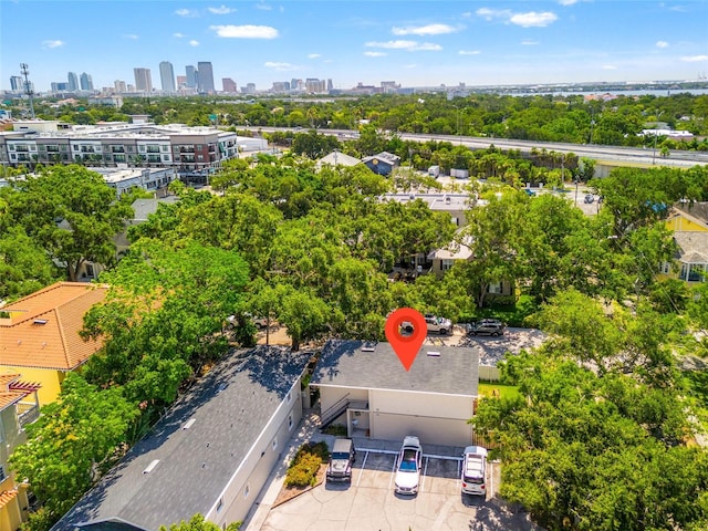 1011 S Moody Ave Unit 11, Tampa, FL 33629 - bird's eye view of skyline and a tree filled landscape