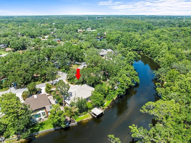 713 Argyle Pl, Temple Terrace, FL 33617 - view of property location with a forest and a large body of water