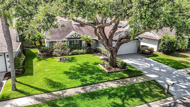 1906 White Cedar Way, Brandon, FL 33511 - view of front of home featuring concrete driveway and a garage