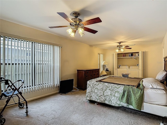 1906 White Cedar Way, Brandon, FL 33511 - carpeted bedroom with a ceiling fan