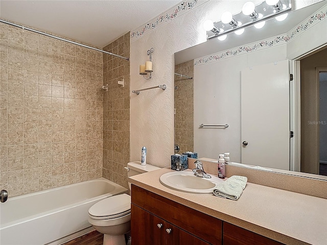 1906 White Cedar Way, Brandon, FL 33511 - full bath featuring  shower combination, vanity, and wood finished floors