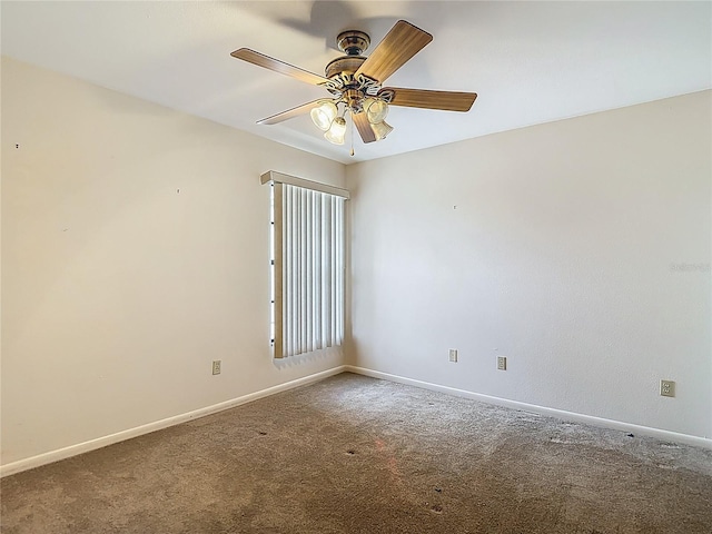 1906 White Cedar Way, Brandon, FL 33511 - carpeted empty room featuring baseboards and a ceiling fan