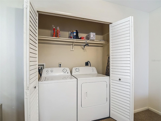 1906 White Cedar Way, Brandon, FL 33511 - laundry area featuring independent washer and dryer and carpet flooring