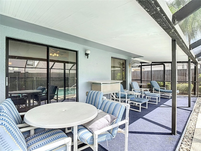 1906 White Cedar Way, Brandon, FL 33511 - view of patio / terrace featuring outdoor dining area