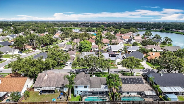 1906 White Cedar Way, Brandon, FL 33511 - aerial view of residential area with a large body of water