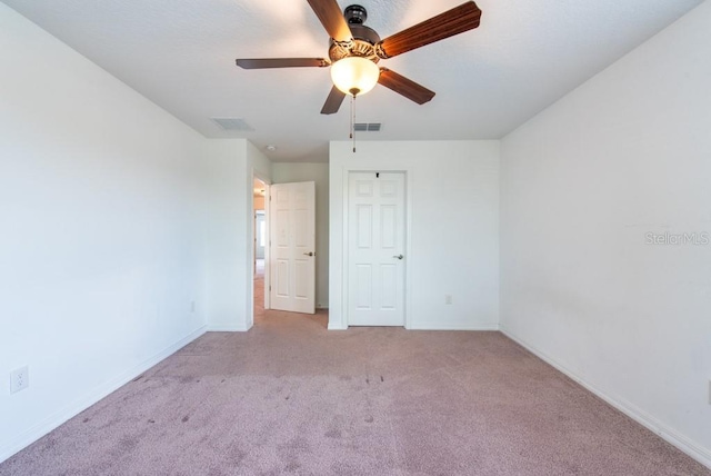 11035 Sage Canyon Dr, Riverview, FL 33578 - unfurnished bedroom featuring carpet floors and a ceiling fan