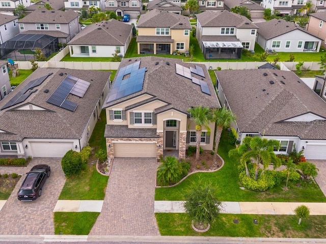11035 Sage Canyon Dr, Riverview, FL 33578 - aerial view of residential area