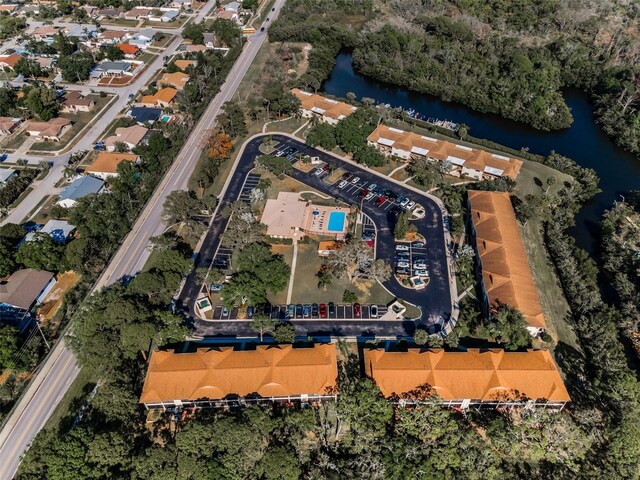 1729 Seascape Cir Unit 102, Tarpon Springs, FL 34689 - aerial overview of property's location with a large body of water