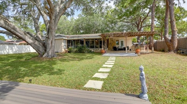 10730 52nd Ave N, Saint Petersburg, FL 33708 - rear view of house with a patio area