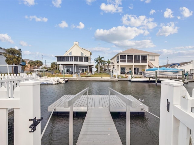 6531 Seaview Blvd, Hudson, FL 34667 - dock featuring a water view