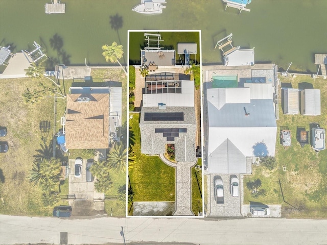 6531 Seaview Blvd, Hudson, FL 34667 - aerial view of property's location featuring property parcel outlined