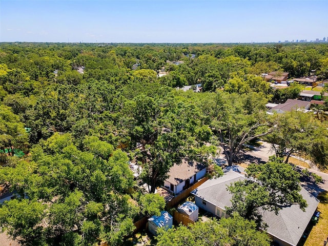 1313 W Carissa Ct, Tampa, FL 33604 - drone / aerial view of a heavily wooded area