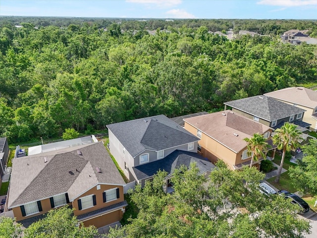 11132 Creek Haven Dr, Riverview, FL 33569 - aerial perspective of suburban area with a forest