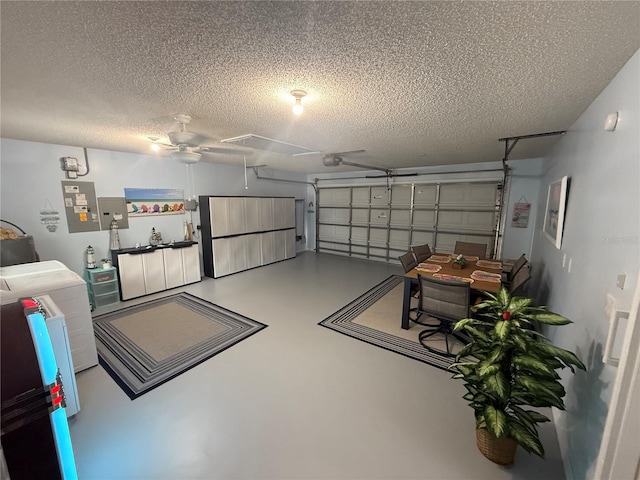 17569 SE 107th Ct, Summerfield, FL 34491 - garage with ceiling fan