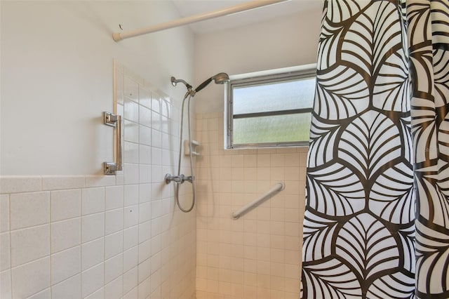 2310 Denmark St Unit 34, Clearwater, FL 33763 - full bathroom featuring a tile shower
