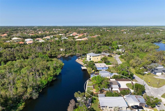 6814 68th Ave E, Bradenton, FL 34203 - bird's eye view of a nearby body of water