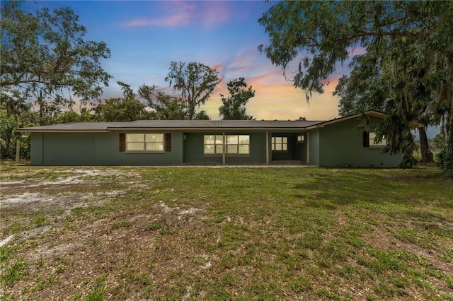 9819 Allen Rd, Lithia, FL 33547 - single story home with a front lawn