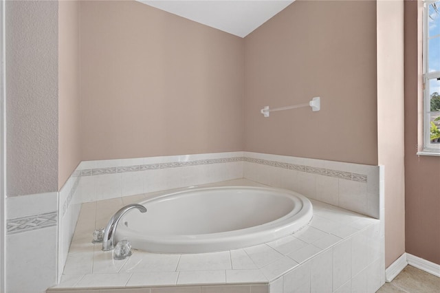 1835 Fircrest Ct, Wesley Chapel, FL 33543 - full bath with a bath and baseboards