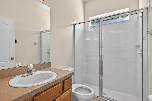 1835 Fircrest Ct, Wesley Chapel, FL 33543 - bathroom with a shower stall and vanity