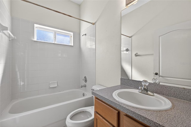 1835 Fircrest Ct, Wesley Chapel, FL 33543 - bathroom featuring vanity and bathing tub / shower combination