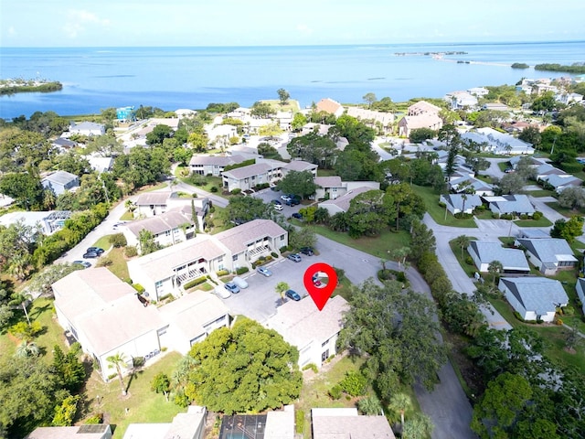 401 Windrush Bay Dr, Tarpon Springs, FL 34689 - aerial view of property's location with nearby suburban area and a nearby body of water