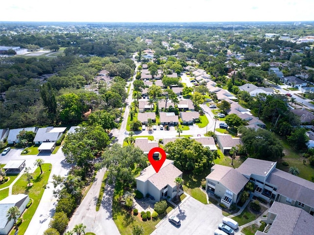 401 Windrush Bay Dr, Tarpon Springs, FL 34689 - aerial overview of property's location featuring nearby suburban area