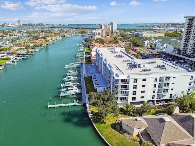 415 Island Way Unit 507, Clearwater Beach, FL 33767 - view of urban area with a large body of water