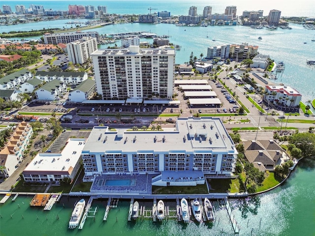 415 Island Way Unit 507, Clearwater Beach, FL 33767 - view of urban area featuring a large body of water